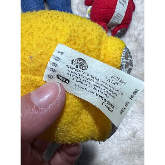 Playskool & Eden 1998 Teletubbies Dipsy, Laa Laa, Timmy Winky plush - Picture 3 of 8